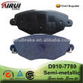 No noise D910-7789 brake pad for after market (OE:C2S17129)